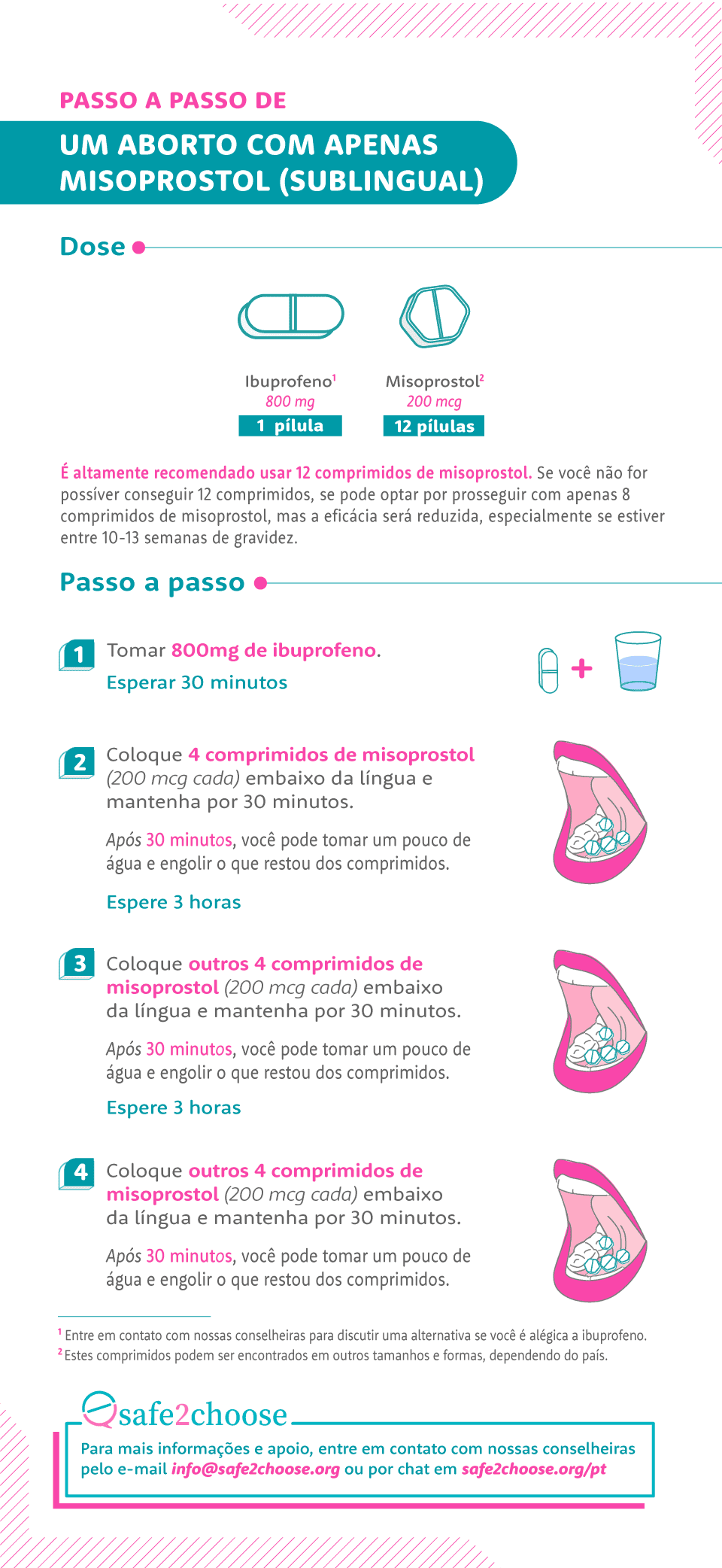 Pré-visualização do guia do protocolo de misoprostol.